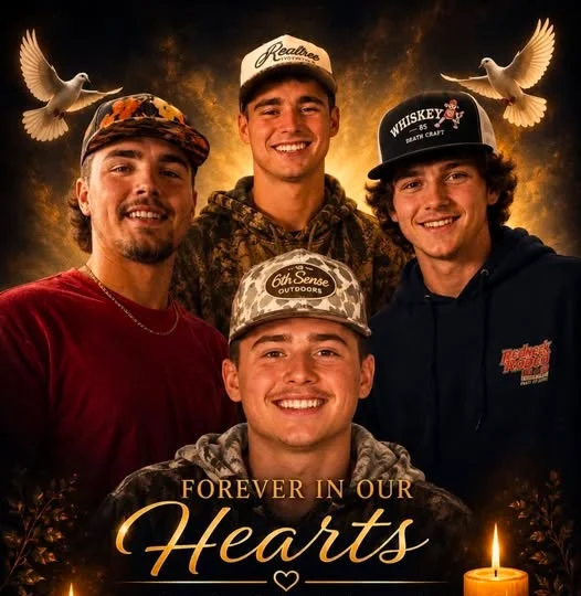 Kaden Ashby, James McDaniel, Kaiden Radford & Colton Garcia Obituary: Four Beckley Men Killed in Charleston Crash as Community Mourns